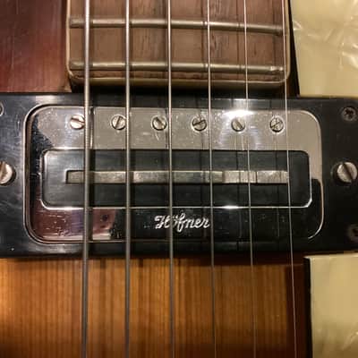 Hofner 459 Violin Guitar 1967 - Violin Sunburst image 11