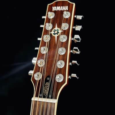 Yamaha CPX700II-12 12-String Acoustic-Electric Guitar 2010s - Natural image 3