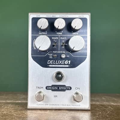 Origin Effects Deluxe61 Amp Tremolo & Drive 2021 - Silver image 2