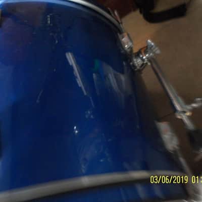 Performance Percussion  bass drum.. Full size Metallic Blue image 4