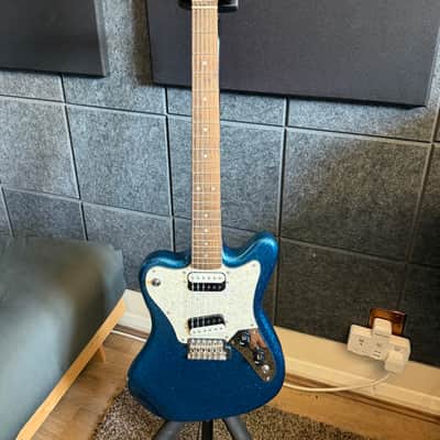 Squier Paranormal Super-Sonic 2020 - Ice Blue Metallic image 1