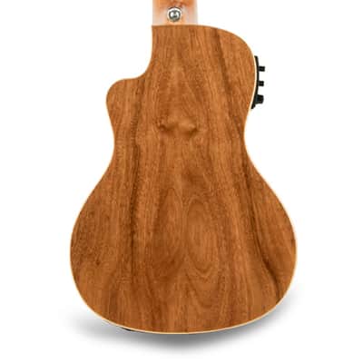 Lanikai Solid Top Acacia Acoustic Electric Cutaway Concert Ukulele +FREE Case | Authorized Dealer image 3