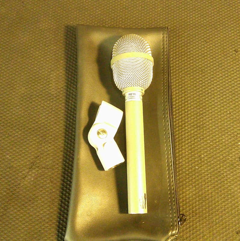 Electro-Voice RE16 Supercardioid Dynamic Microphone 1960 - 2019 - Gray image 1