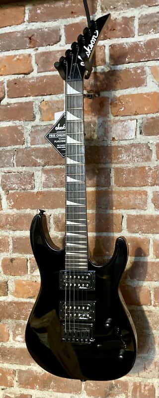 New Jackson JS Series JS1X Dinky Minion, Amaranth Fretboard, Gloss Black, Support Biz, We Ship Fast! image 1