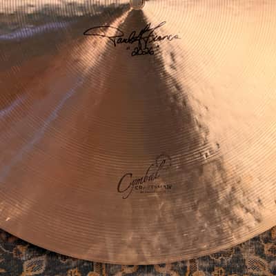 Paul Francis CUSTOM Cymbal Craftsman 22” FLAT RIDE 2136 g NEW! Controlled Delicate Light Golden Shimmer image 7