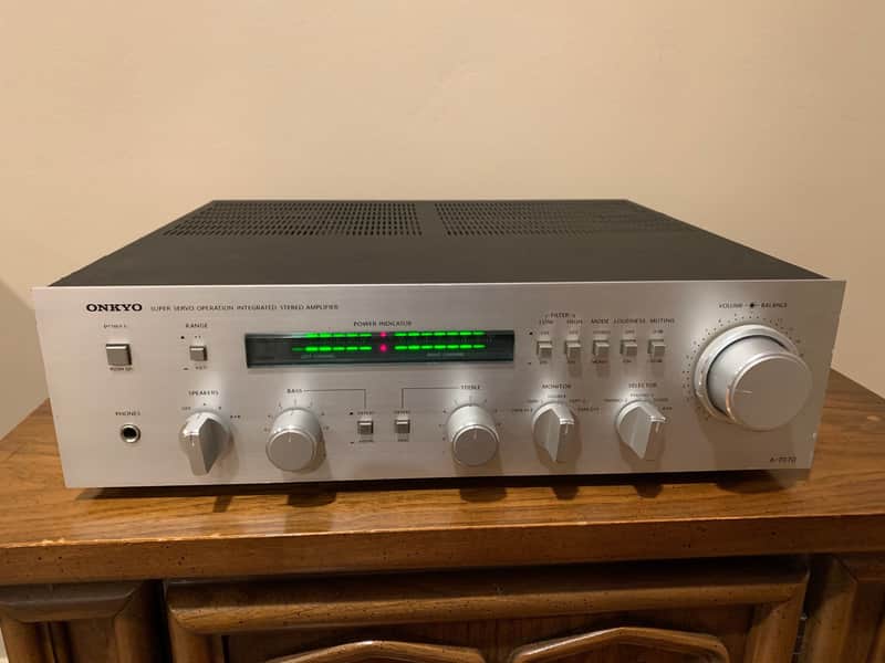 Vintage Onkyo A-7070 Super Servo Operation Integrated Stereo