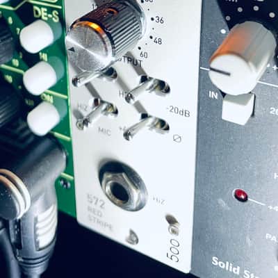 Igs 572 red stripe TUBE mic pre image 2
