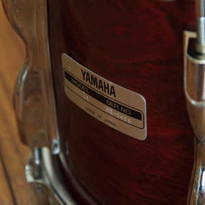 Yamaha Recording Custom 9000 - cherry wood 10x8 tom image 6