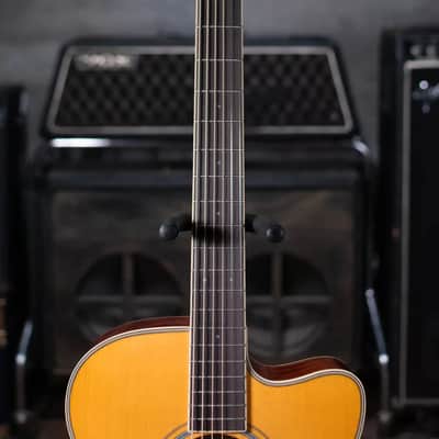Yamaha FSC-TA TransAcoustic/Electric - Vintage Tint image 4