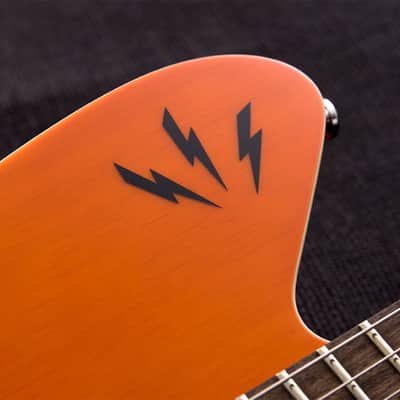 Reverend Ron Asheton Jetstream 390 Rock Orange image 7