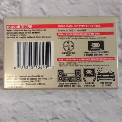 Maxwell XLii 90 Audio Cassette Blank image 2