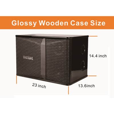 Singtronic 3-Way Professional 3000W Vocal Karaoke Speakers (Pair) image 5