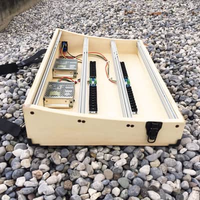 9U Eurorack case powered, 120 or 126 hp, patched resealable, modular synthesizer image 5