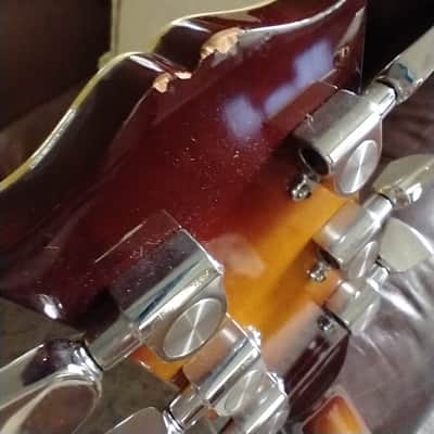 Memphis Les Paul /Set Neck/ Matsumoku  Tobacco Burst/ Original Case image 20