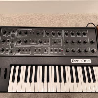 Sequential Pro-One 37-Key Monophonic Synthesizer 1981 - 1984 - Black image 1