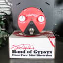 Preowned Dunlop FFM6 Jimi Hendrix Band of Gypsys Fuzz Face Mini w/ Box