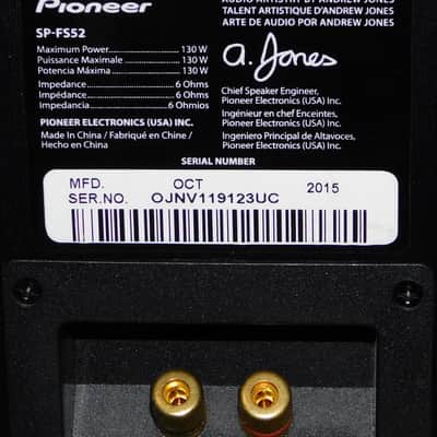 Pioneer SP-SP-FS52 speakers by Andrew Jones image 7