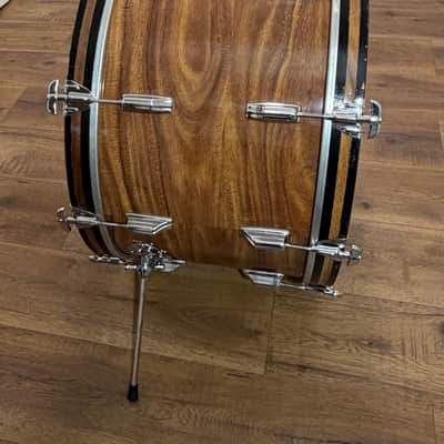 Rogers 24”x 14” Fullerton Era 1970’s Script Badge Bass Drum - KOA Finish image 3