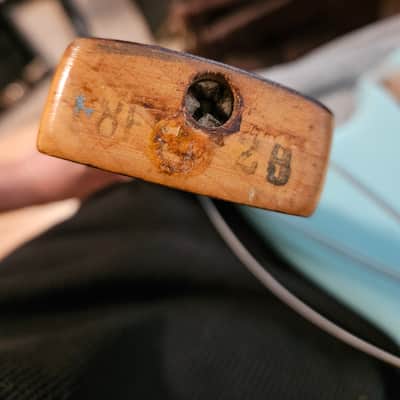 Fender Musicmaster Bass Daphne Blue image 14