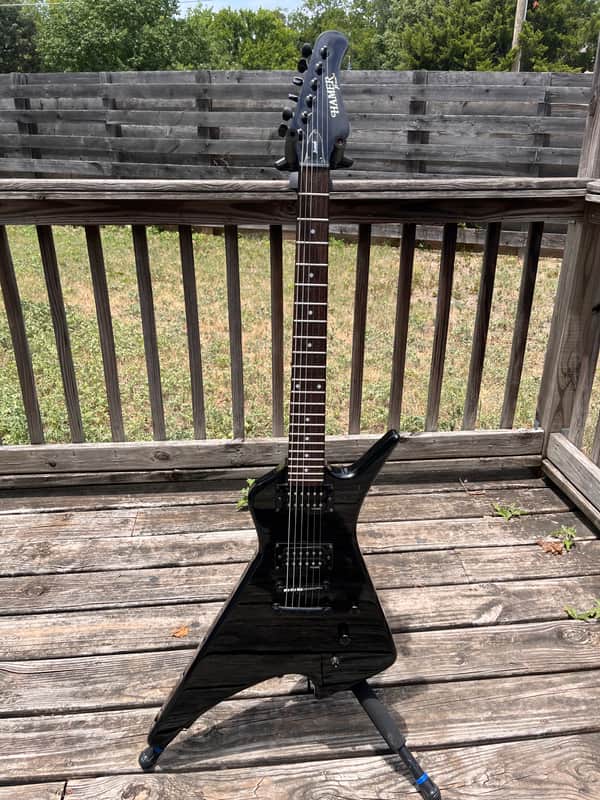 Hamer Scarab XT Series 2000's - Gloss Black | Reverb