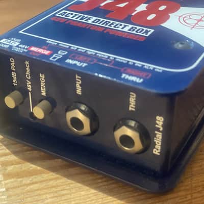 Radial J48 Active Direct Box 2010s - Blue image 4