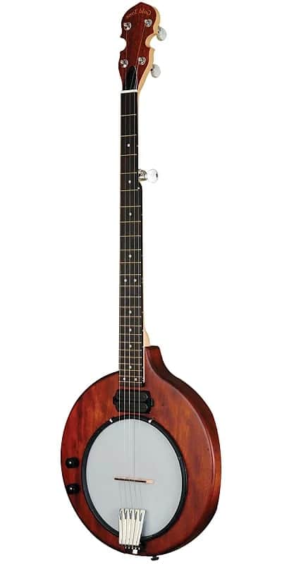 Gold Tone EB-5/L Solid Body Mahogany Top Maple Neck 5-String Electric Banjo with Hard Case For Left Handed Players image 1