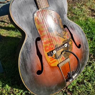 Kay N2 Archtop 17-1/4" 1940's - De coupage Beatles image 2