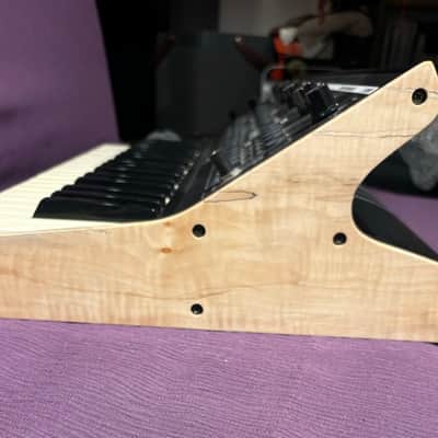 Moog Sub Phatty & Little Phatty or Stage2 replacement side panels."Aqua Timber Chestnut"MasterGrade and 3A. Polyester gloss finish. image 8