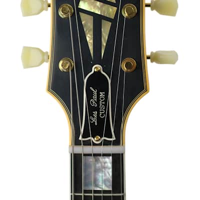 New Gibson Custom Shop 1957 Reissue Les Paul Custom VOS Ebony w/Bigsby #751698 image 5