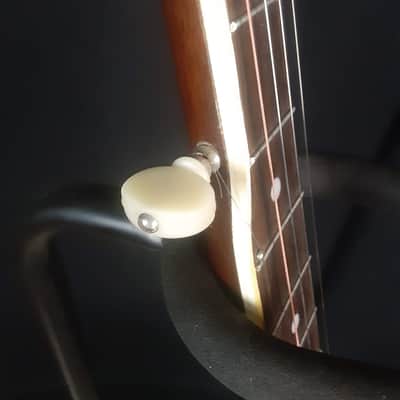 1970s Unbranded 5-String Banjo Made in Japan with Gig Bag image 19