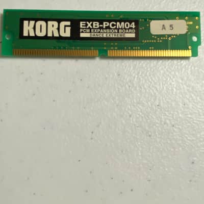 Mint & Tested Working Korg Exb-PCM04 ExbPCM-04 DANCE EXTREME Expansion Board Sound ROM Card (Triton Floppy Avail.) Exb-PCM4 ExbPCM-4 ExbPCM04 ExbPCM4 for Triton, Studio, Rack, Karma Keyboard Synth / Synthesizer. Minty Condition. SAFE Shipping!