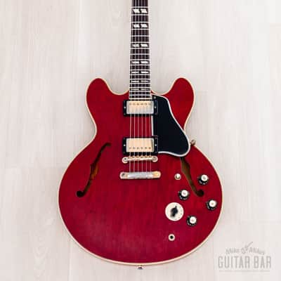 1964 Gibson ES-345 Vintage Semi-Hollow Guitar Cherry, Collector-Grade w/ Case image 2