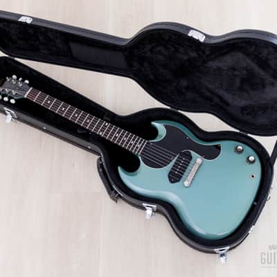 1963 Gibson Les Paul SG Junior Vintage Guitar Pelham Blue w/ Case image 19