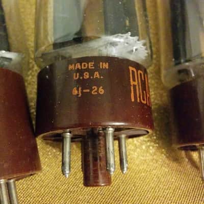 ONE (1) RCA GE etc. 5R4GYA or 5R4GYB brown base Balanced Rectifier Vintage Vacuum Tube AT1000 tNOS tested 1955-1965 image 4
