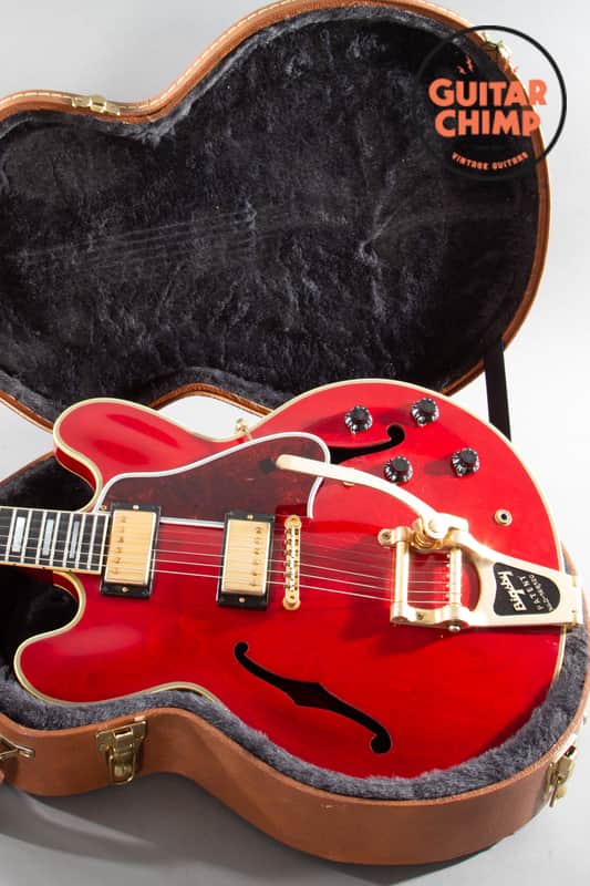 Gibson ES-355 with Bigsby Cherry 2014 - 2017 | Reverb UK