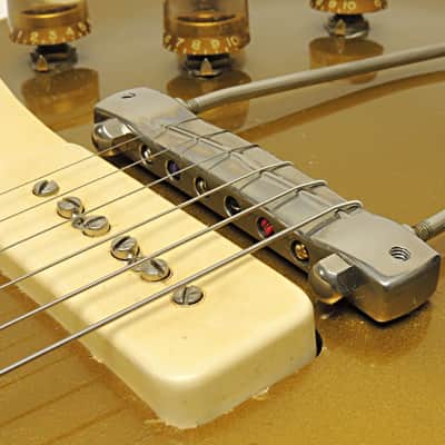Compensated Trapeze Tailpiece for 1952 1953 Gibson Les Paul Goldtop - MojoAxe CTT image 2