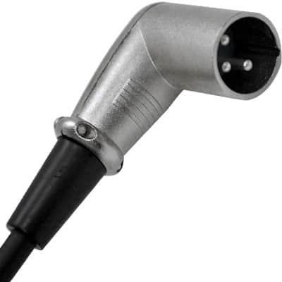 Seismic Audio - 5 Pack of XLR Right Angle Microphone Cable - 25' Foot Mic Cord image 4