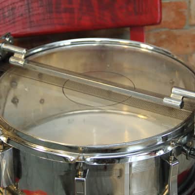 RARE Vintage snare Tacton 6.5x14 Steel 1970s GDR image 10