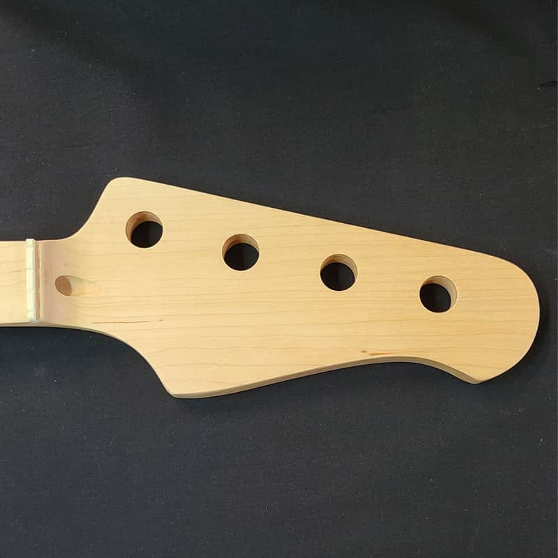 Unbranded J Bass Style Neck 21f Maple Clear Satin Poly image 1