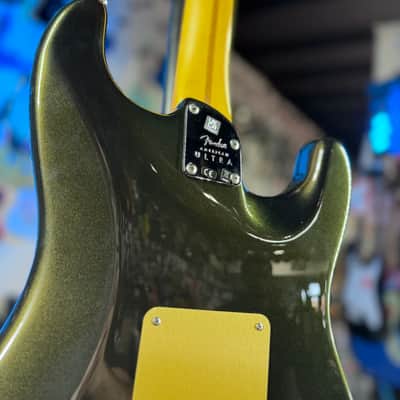 Fender American Ultra Stratocaster Left-handed - Texas Tea with Maple Fingerboard *FREE PLEK WITH PURCHASE*! 103 image 7