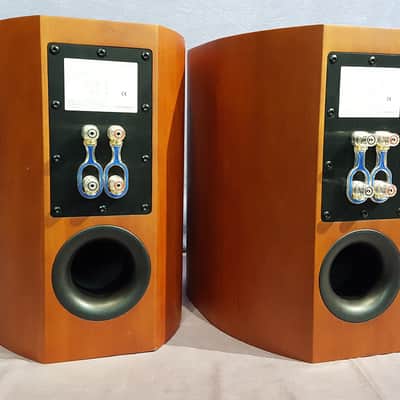 Krell Resolution 3 Two Way Loudspeaker w/ Stands (Pair) Cherry Finish image 4