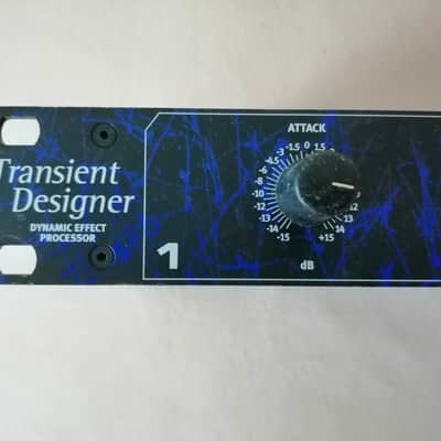 SPL TRANSIENT DESIGNER 2 Dynamics Processor 2001 - 2015 - Black w/ Blue Lightning image 3