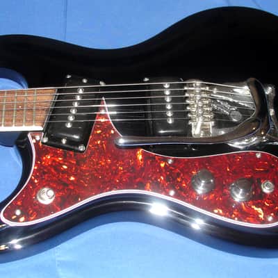 Mosrite Mark 1 2006 Black Left Handed image 1