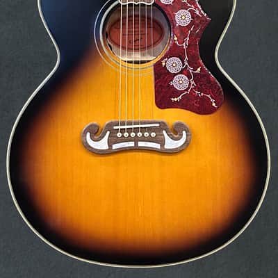Epiphone "Inspired by Gibson" J-200 - Aged Gloss Vintage Sunburst image 2