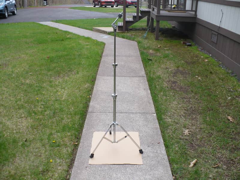 1992 Pearl Single Braced Cymbal Stand  (CLEAN) image 1