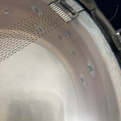 Slingerland - 7x14" No. 157 Snare Drum 1950's - Blue Duco, 8 Lugs, 3-Point, Calf Head (JL Sling #59) image 16