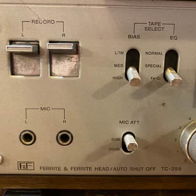 Vintage Sony TC-399 Reel to Reel Tape Machine Untested image 2