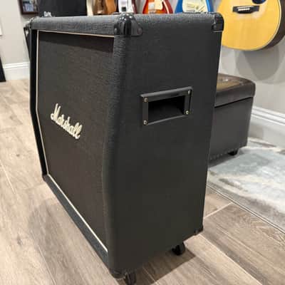 Marshall 1966A Vintage 2x12 Cabinet WGS Speakers 1985-1991 - Black Tolex image 7
