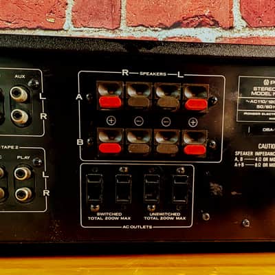 Pioneer SA-7800 -  near [MINTY!!] - refurbished ($140) - 120V/220V - fully functional, extensively tested image 10
