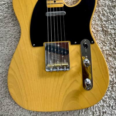 Mint Fender American Vintage II 1951 Butterscotch Blonde Telecaster with hard Case image 4